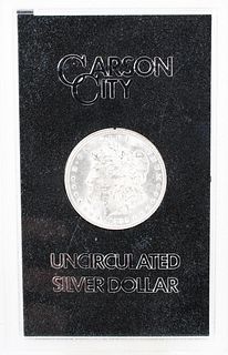 An Uncirculated 1880 CC Silver Dollar