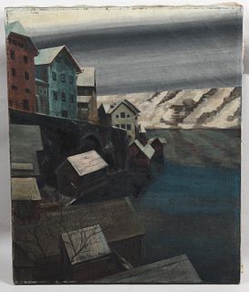Leo Rosmer (Born 1905) Oil on Canvas