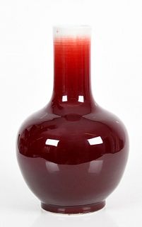 A Chinese Oxblood Glaze Vase