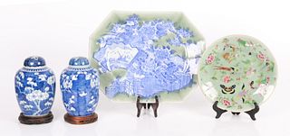A Group of Asian Porcelain