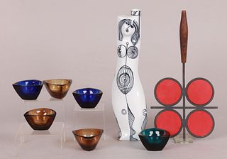 A Group of Mid century Modern Items