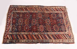 A Kurdish rug, West Persia, early 20th century