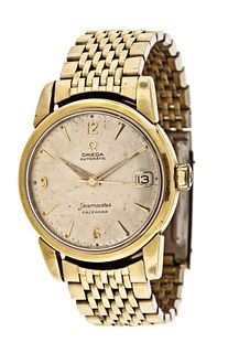 An Omega ref. 2849 3 SC Seamaster Calendar wrist watch