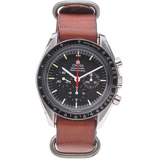 RELOJ OMEGA SPEEDMASTER THE FIRST WATCH WORN ON THE MOON EN ACERO REF. ST 145022  Movimiento: manual.