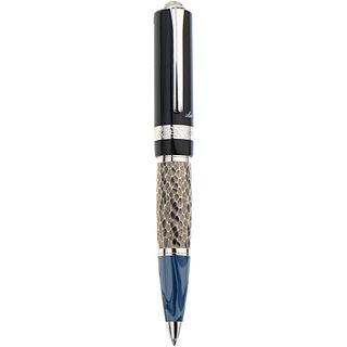 BOLÍGRAFO MONTBLANC LIMITED EDITION LEO TOLSTOY WRITERS EDITION EN RESINA Y METAL BASE