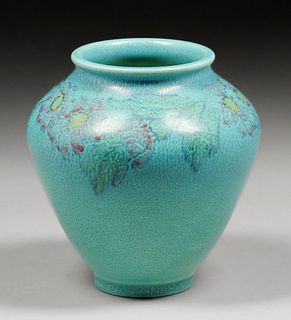 Rookwood Pottery Katherine Jones Wax Mat Decorated Vase 1927