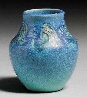 Rookwood Pottery Charles S. Todd Carved Vase 1916