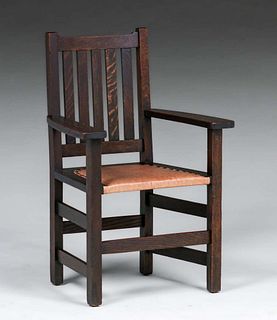 Stickley Brothers Childs Armchair c1910