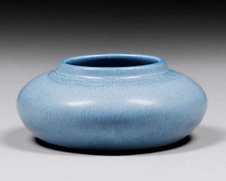 Small Rookwood Pottery #2406 Matte Blue Bowl 1924