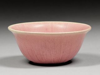 Fulper Pottery Pink Bowl c1910s