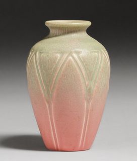 Rookwood Pottery #2434 Matte Pink Vase 1922