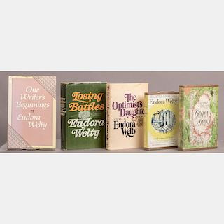 A Collection of Five Eudora Welty (1909-2001) Books,