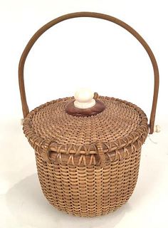 Vintage Nantucket Basket Purse