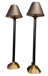Post Modern Candlestick Lamps