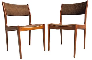 Pair Danish Modern Chairs 