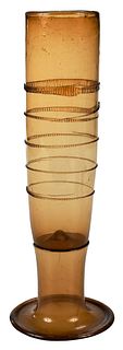 An Amber Glass Passglas