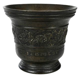 Early Continental Bronze Mortar, Probably German