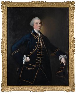 Important Joseph Wright of Derby Portrait 