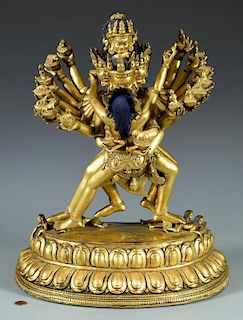 Large Bronze Tibetan Hayagriva Sculpture