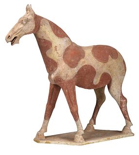 Early Chinese Pottery Painted Horse