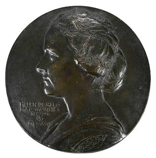 John F. Flanagan Bronze Medallion