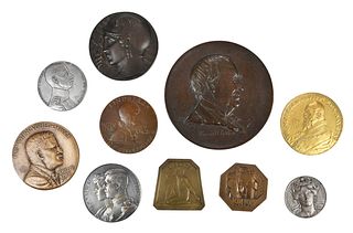 Group of Ten Early 20th Century Medals 