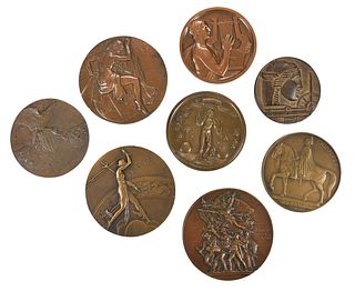 Group of Eight Assorted Medals