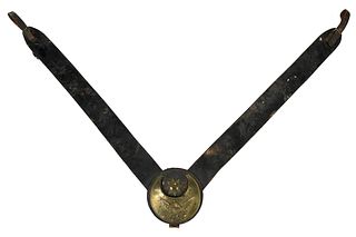 Officer's Martingale with Brass Eagle