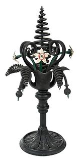 Wrought Iron Gate Post Finial