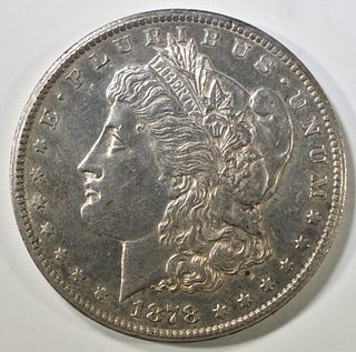 1878-CC MORGAN DOLLAR AU/BU