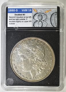 1880-0 MORGAN DOLLAR VAM 14