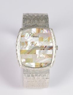 Gents 18K white gold Piaget Watch