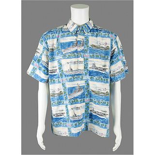 Wally Schirra&#39;s Personally Owned and Worn Hawaiian Shirt