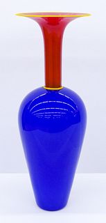 Dante Marioni ''Red and Blue Whopper'' 1990's Glass