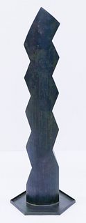 Gerard Tsutakawa ''Eruption'' 1991 Bronze Sculpture