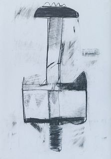 Julia Fish ''#6 Jackhammer'' (Cross/Bar Series) 1978