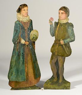 Pair of 18th Century Dummy Boards