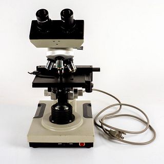 Bausch & Lomb Binocular Microscope w Slides
