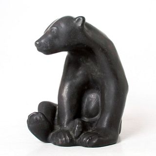 Black Cast Sculpture, Bear