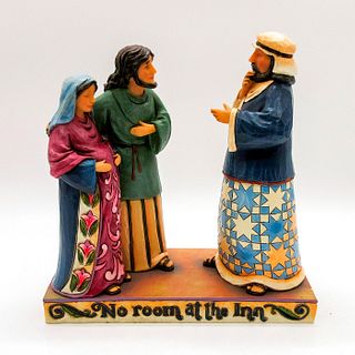 Jim Shore No Room At The Inn Figurine Mary and Joseph