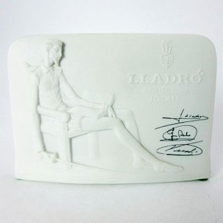 Lladro Porcelain Plaque, Charter Member 1017601