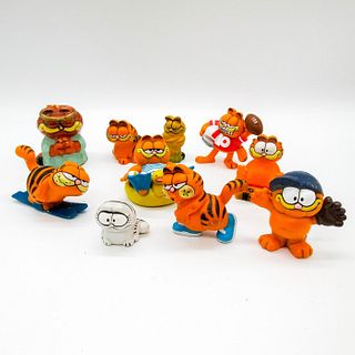 10pc Garfield the Cat Figurines