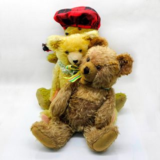 3pc Vintage Teddy Bears