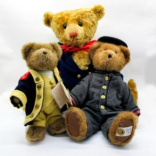 3pc Plush Teddy Bears, Military Bears
