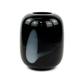 Timo Sarpaneva for Iittala Signed Blues Glass Vase