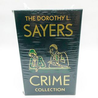 5 Folio Society Hardcover Books, Sayers Crime Collection