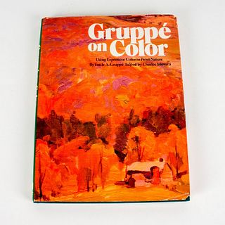 First Edition Art Hardcover Book, Gruppe on Color