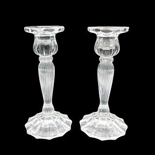 Pair of Shannon Crystal Candle Stick, Triumph