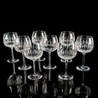 Set of 8, Style of Waterford, Oversized Wine Glasses