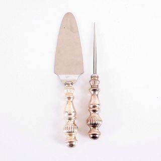 Sterling Silver Ice Pick and Pie Server
